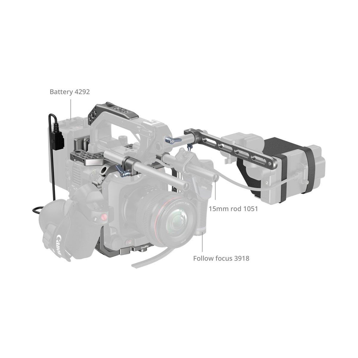 SmallRig 4946 Advanced Cage Kit für Canon C400