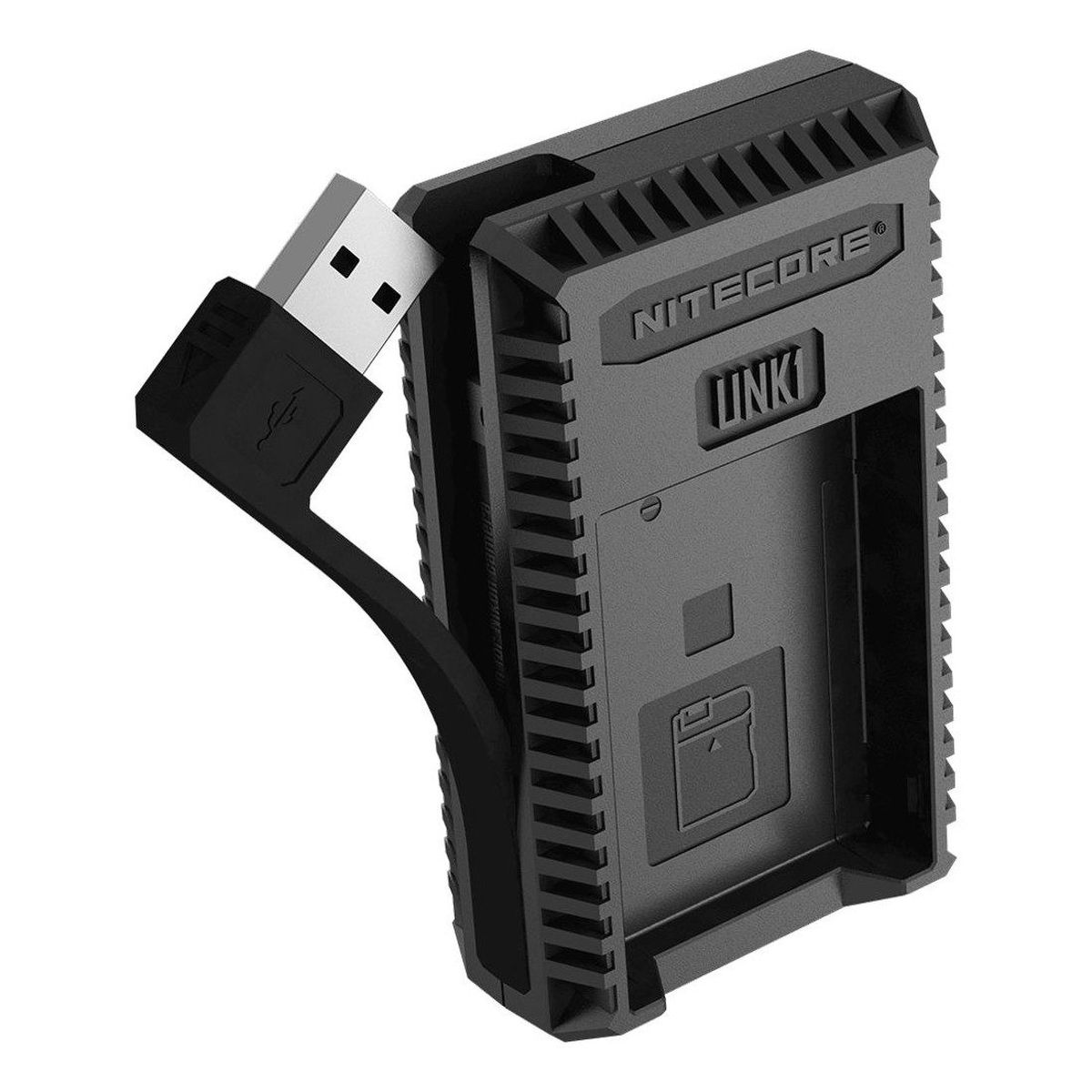 Nitecore UNK1 Ladegerät für Nikon EN-EL15 (A) + EN-EL14 (A) mit Anzeige + USB