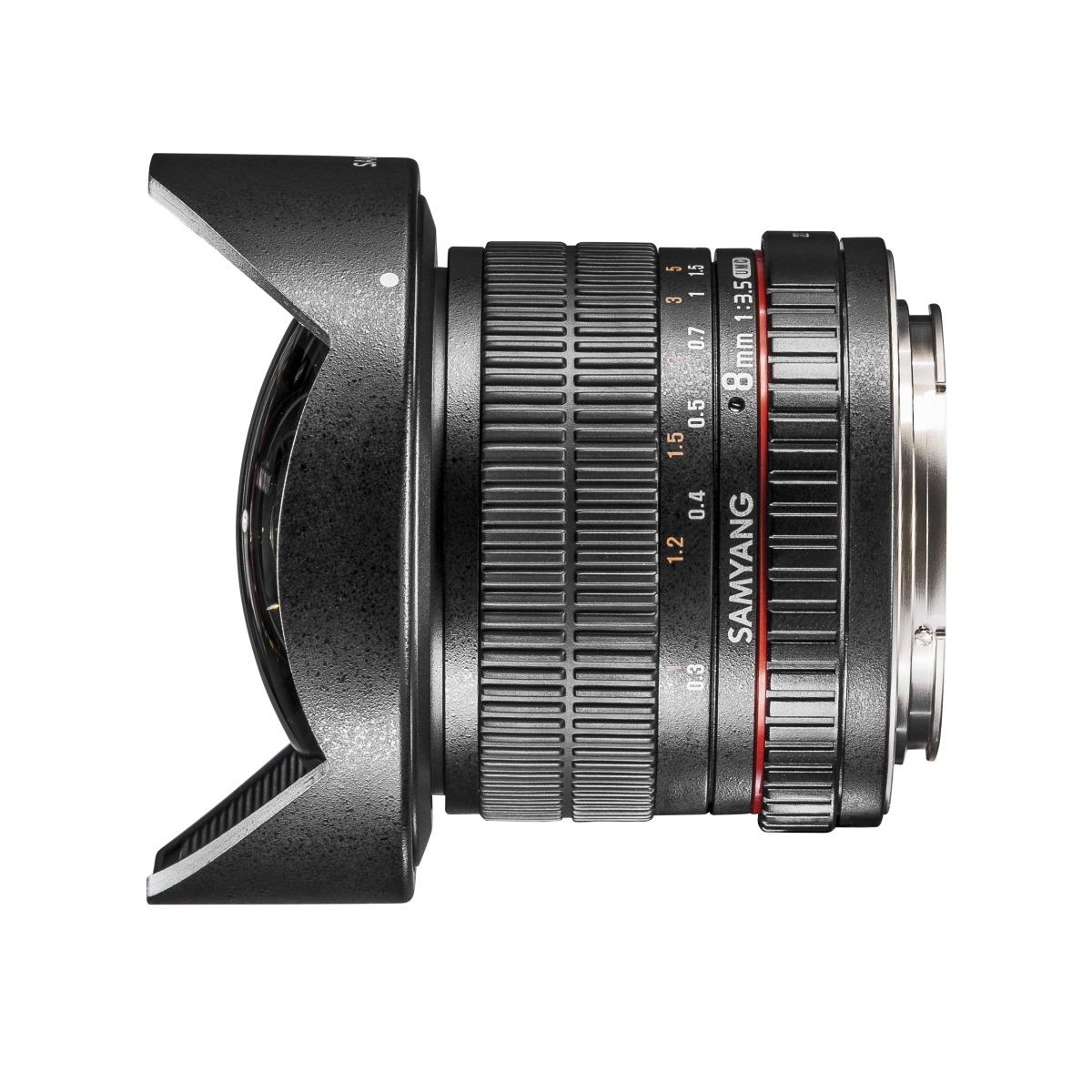 Samyang MF 8 mm 1:3,5 UMC Fisheye II für Nikon
