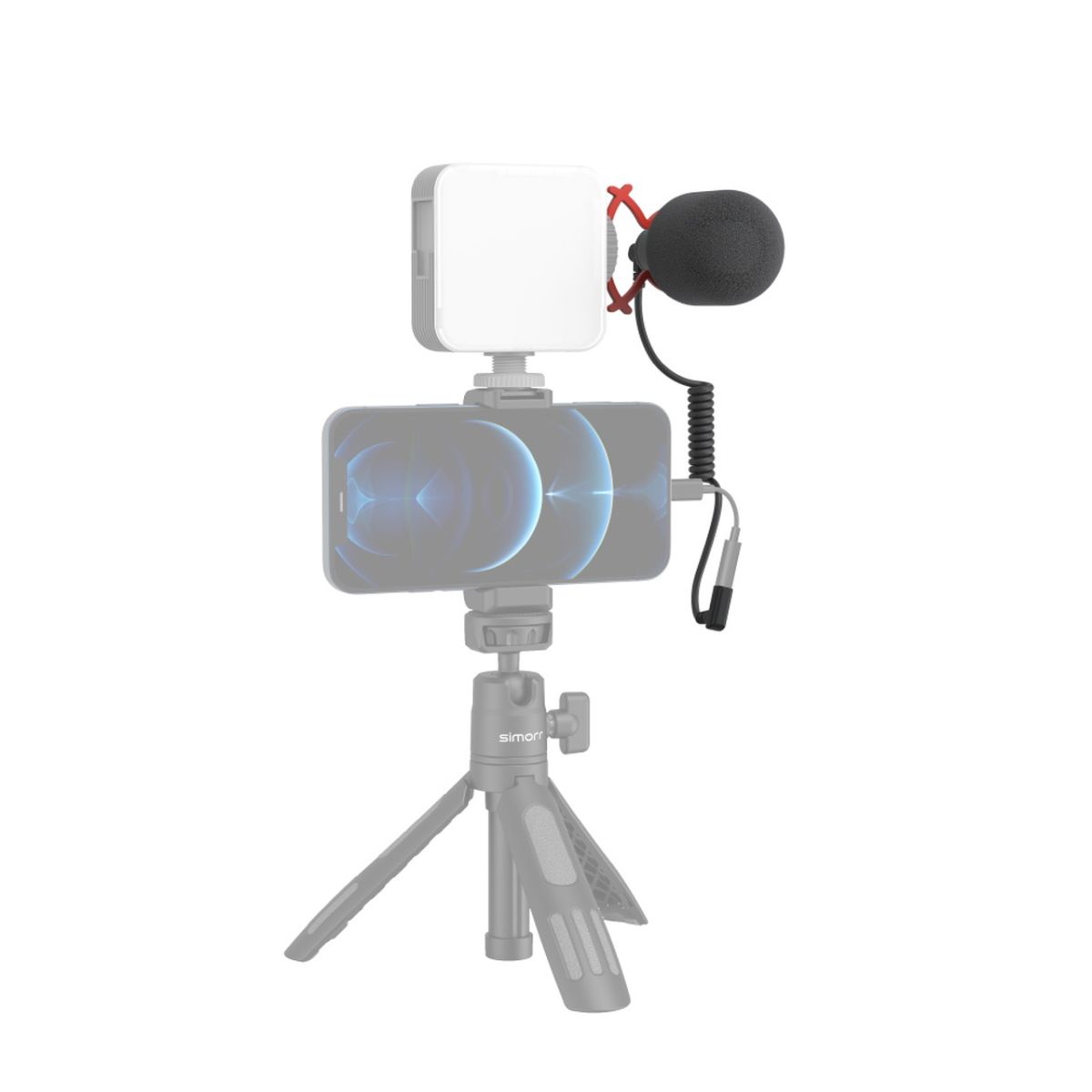 SmallRig 3452 Simorr Wave S1 Lite kompaktes On-Camera-Mikrofon