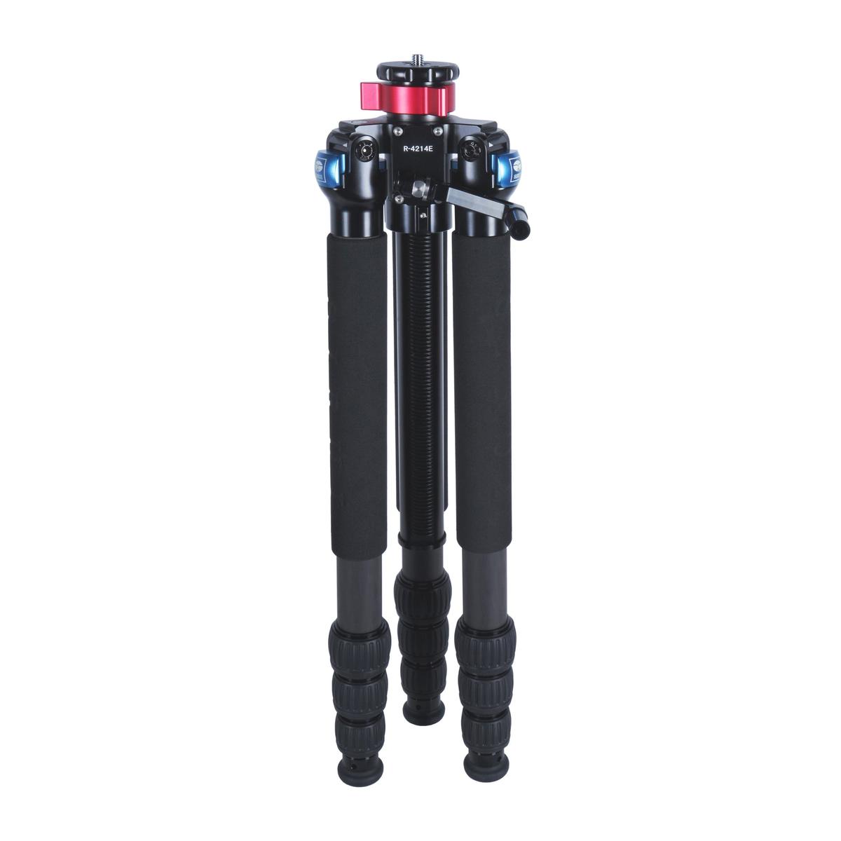 SIRUI R-4214E Reporter E - Dreibeinstativ 178 cm mit verzahnter Mittelsule Carbon ? RE-Serie