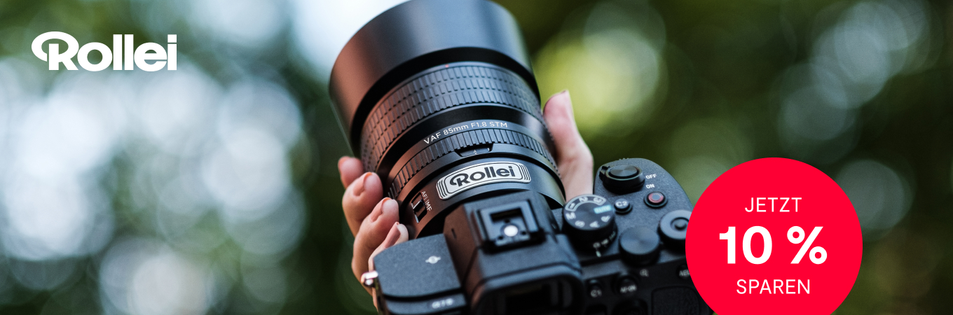 10 % Rabatt auf Rollei Sortiment