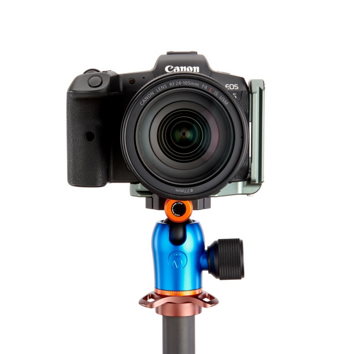 3 Legged Thing Roxie, L-Winkel für Canon EOS R5 und R6, kompatibel mit Arca-Swiss - Grau