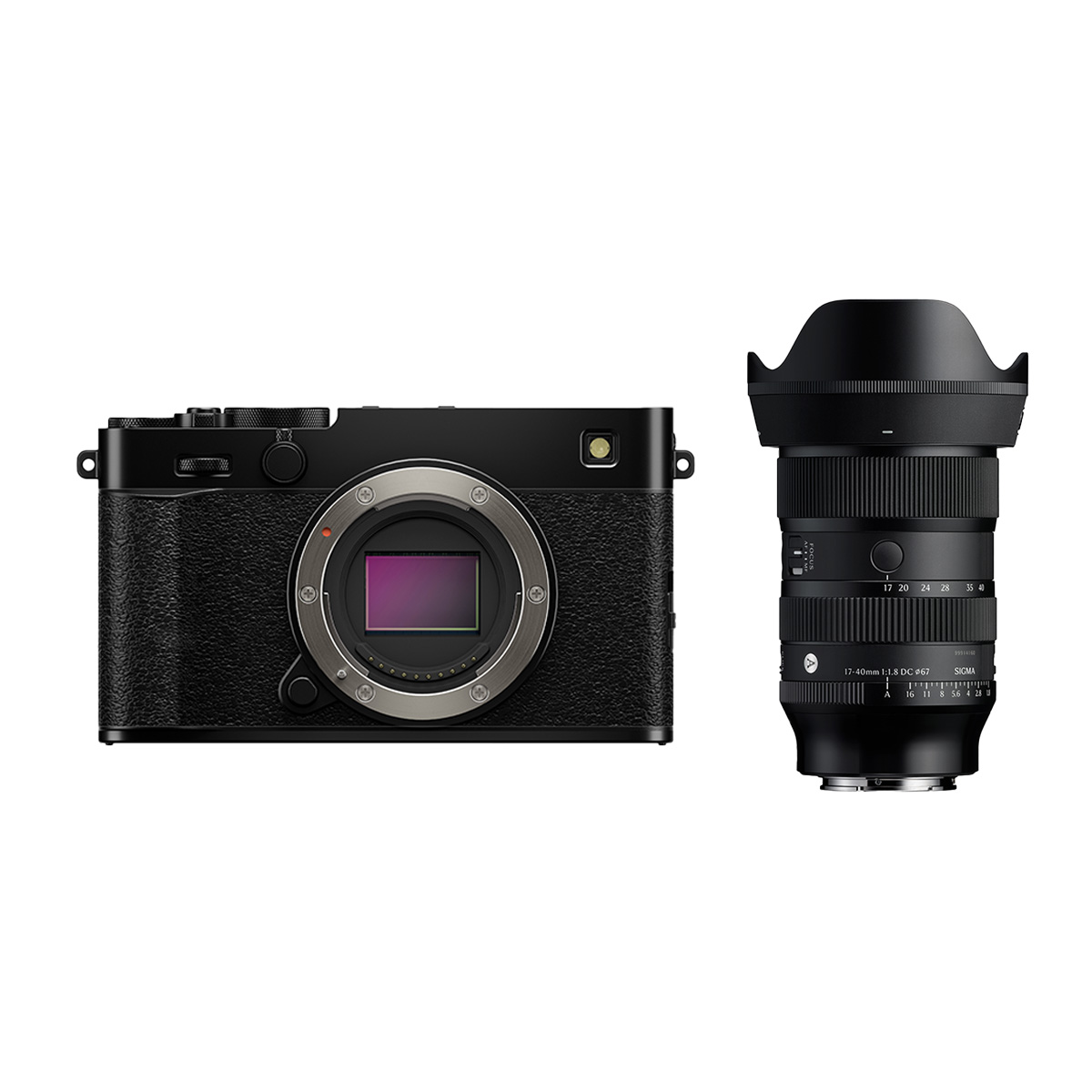 Fujifilm X-E5 Schwarz + Sigma 17-40 mm 1:1,8 DC (A) X-Mount