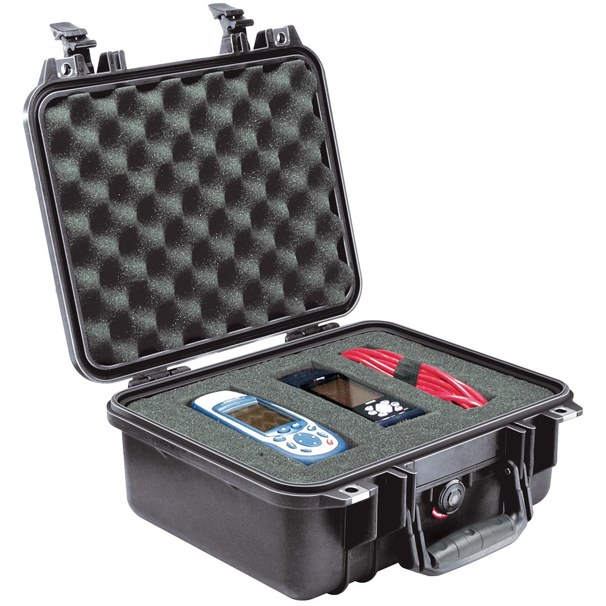 Peli Case 1400 mit Schaumstoff schwarz