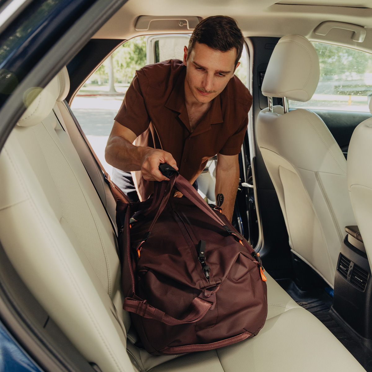 Peak Design Travel Duffel 35L Reisetasche Eclipse (Rot)