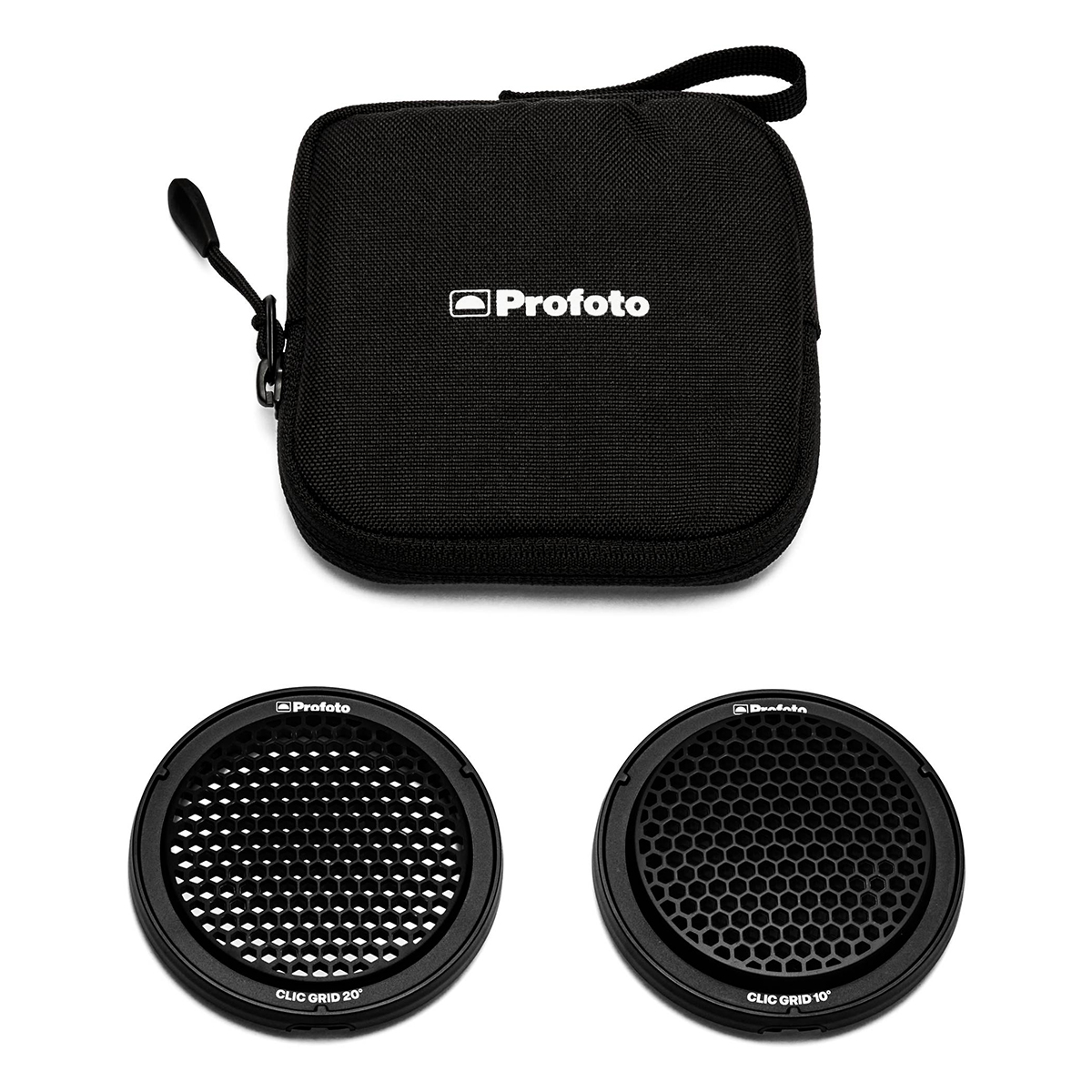 Profoto Clic Grid Kit Zwei Profoto Grids und die Schutztasche des Profoto Clic Grid Kit