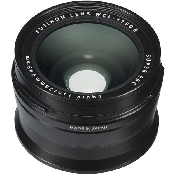Fujifilm WCL-X100 II Weitwinkel-Konverter Schwarz Fujifilm WCL-X100 II Weitwinkel-Konverter Schwarz