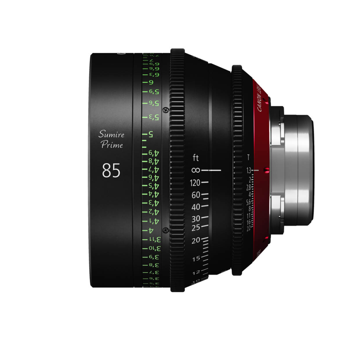 Canon CN-E85 mm T1.3 FP X (Meter) Cinema Lenses Sumire Prime 
