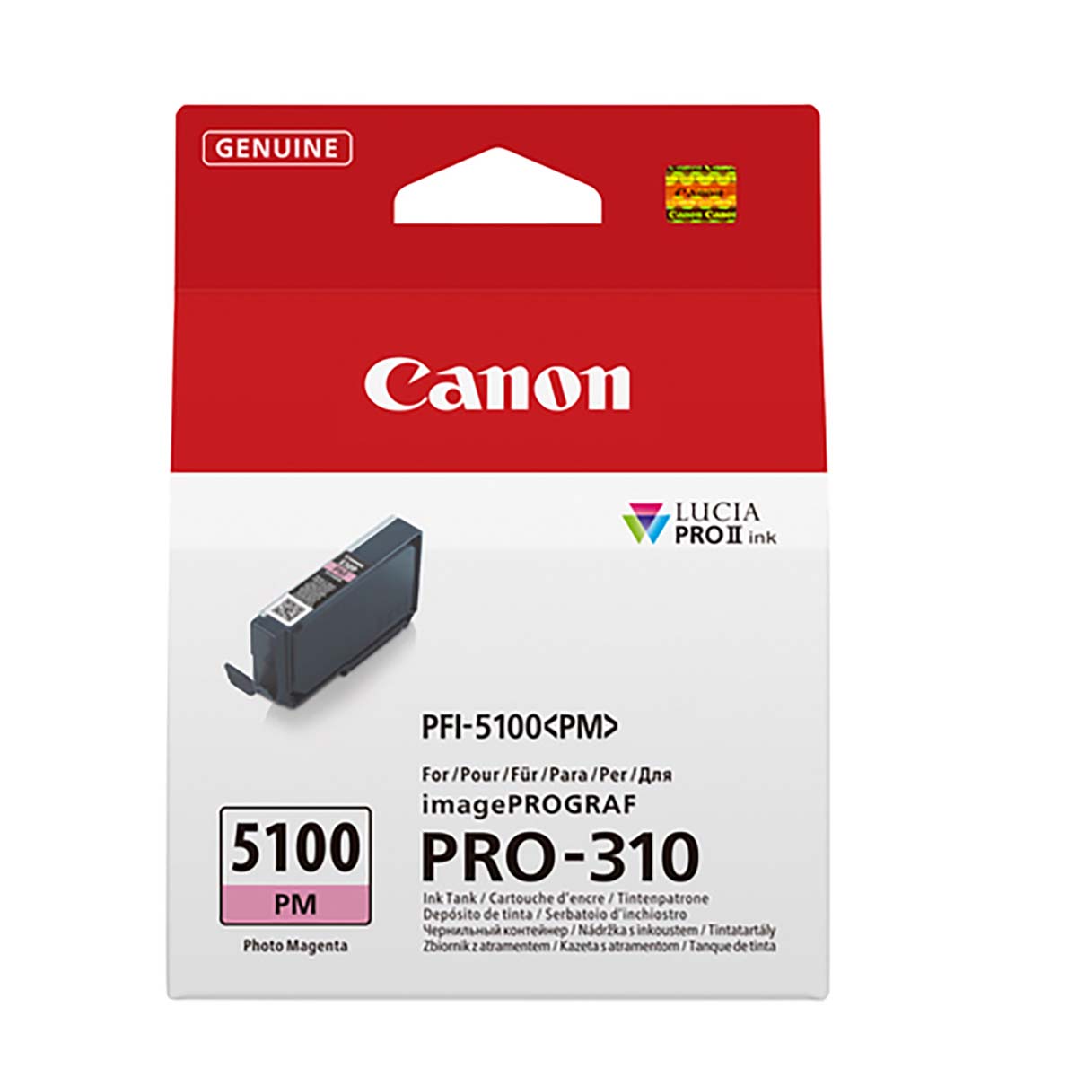 Canon PFI-5100PM fotomagenta Tinte für ImagePrograf PRO-310