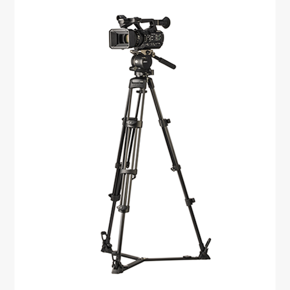 Libec HS-250M Video Stativ mit Mittelspinne