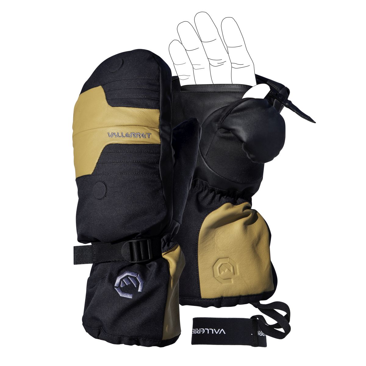 Vellerret Senja Mitt M Schwarz