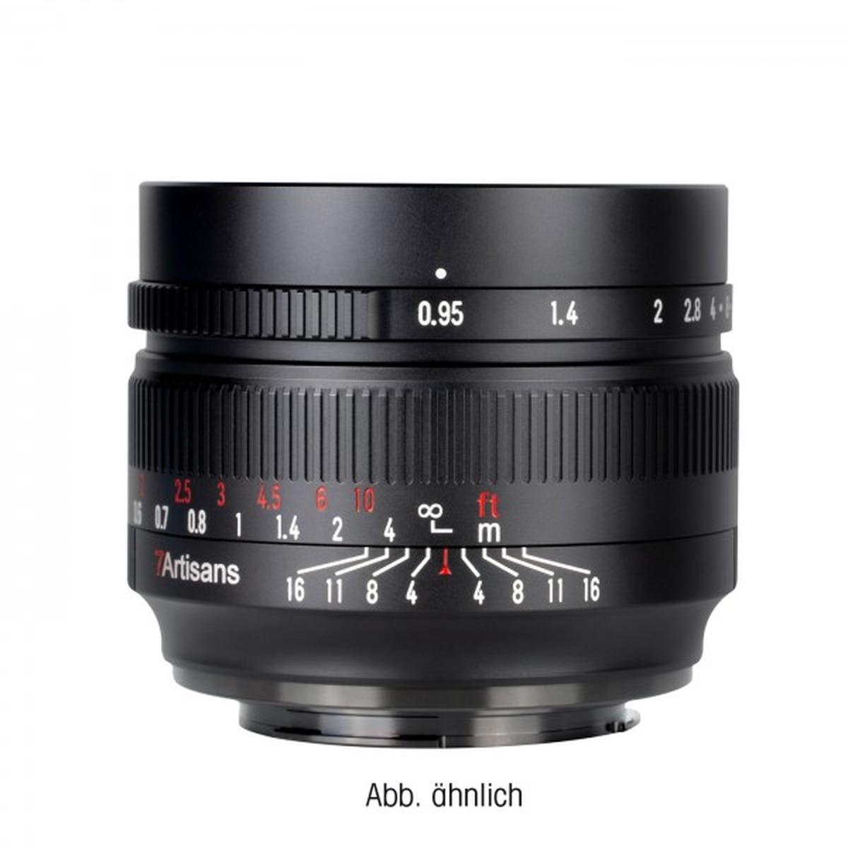 7Artisans 50mm f/0,95 für Sony E (APS-C)