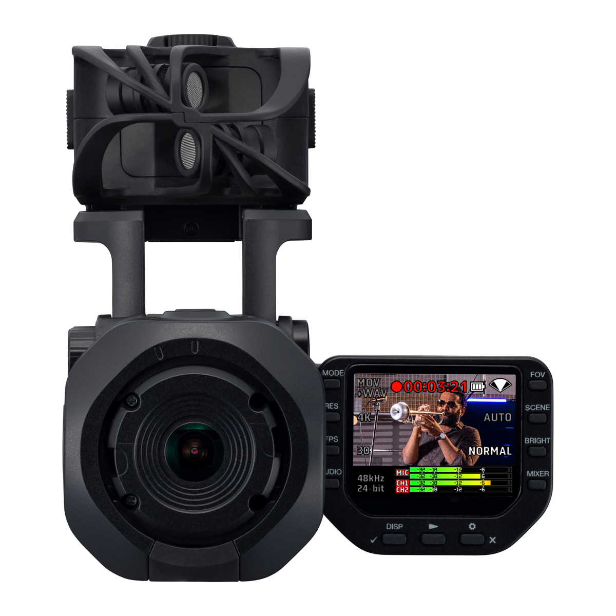 Zoom Q8n-4K Audio Video Recorder portabel