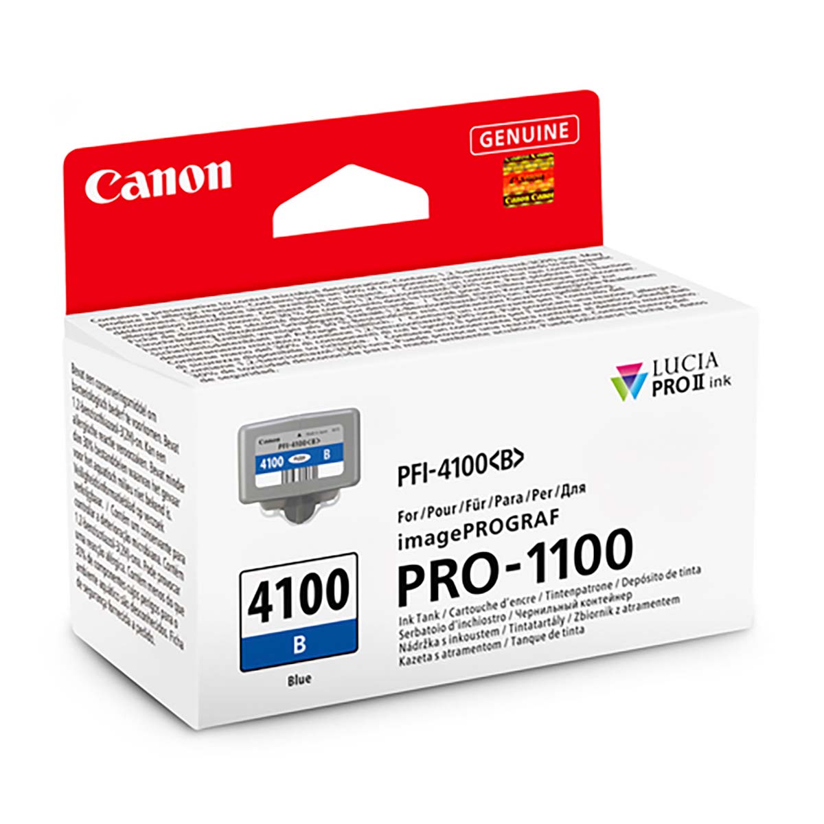 Canon PFI-4100B Blau Tinte  Canon PFI-4100B Blau Tinte