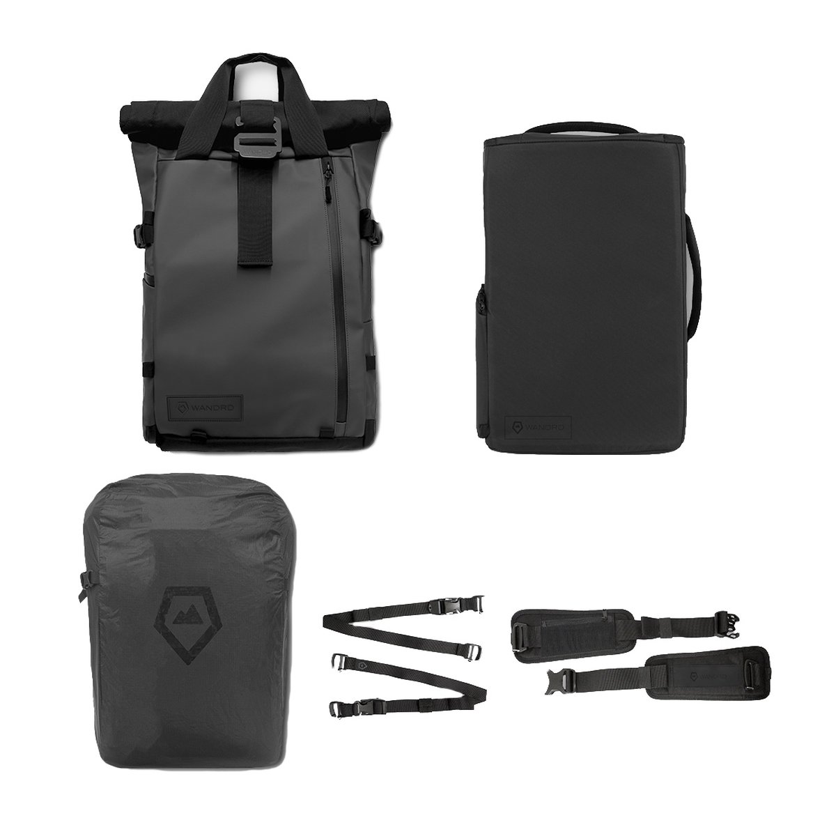 WANDRD PRVKE 31-Liter Black Pro Photography Bundle V3 - Lieferumfang