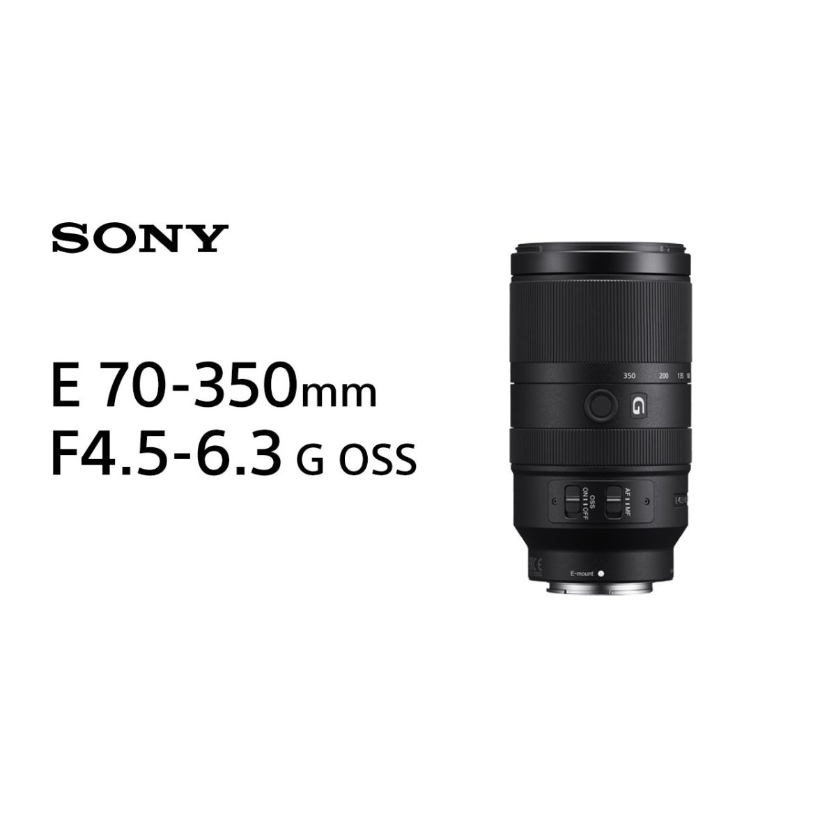 Sony SEL 70-350 mm 1:4,5-6,3 G E-Mount
