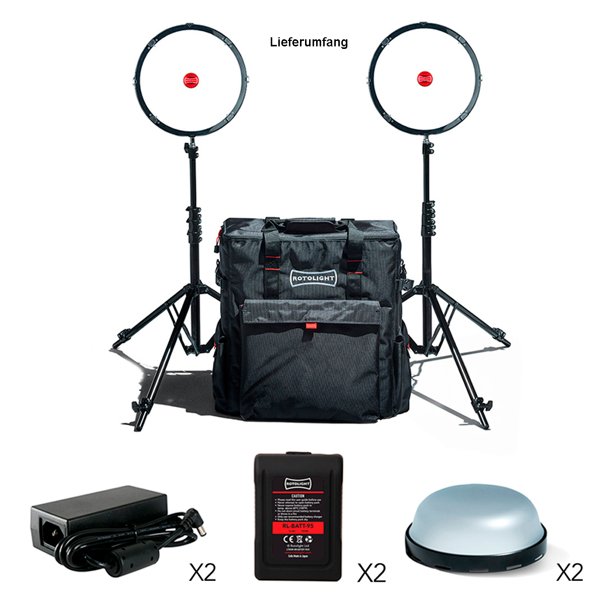 Rotolight AEOS 2 Ultimate Kit RGBWW- LED Leuchte