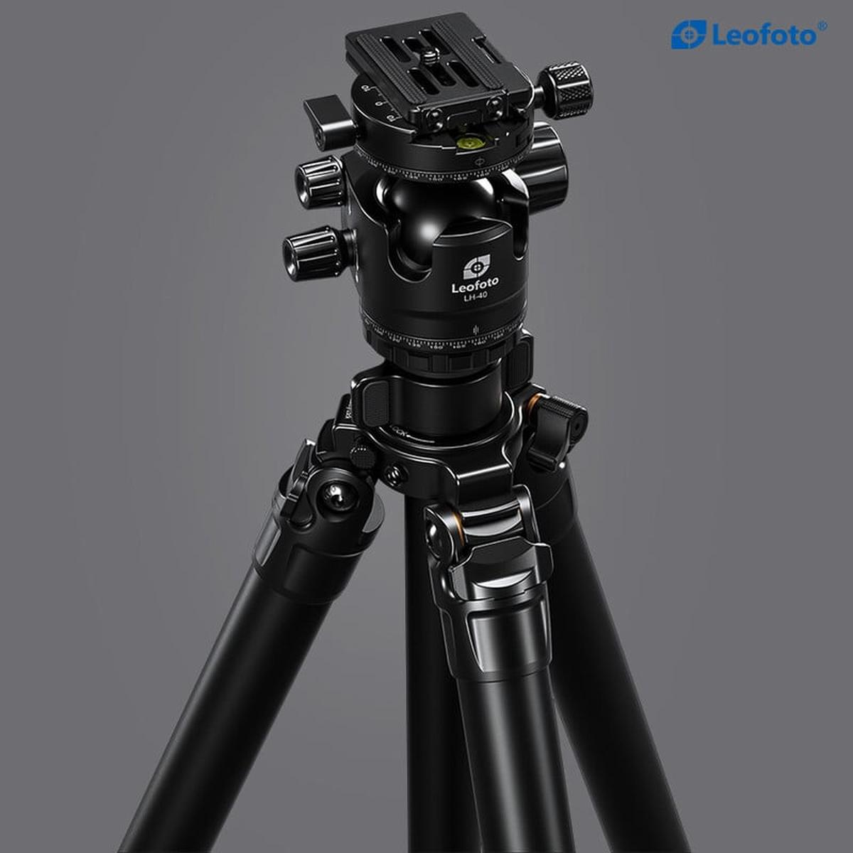 Leofoto Carbon-Dreibeinstativ LG-324C Lucifer + Ballhead LH-40R Black Leofoto Carbon-Dreibeinstativ LG-324C Lucifer + Ballhead LH-40R Black