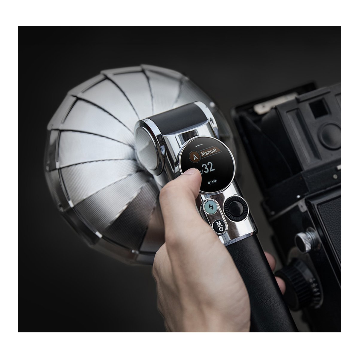 Godox Lux Master Retro Camera Flash Black