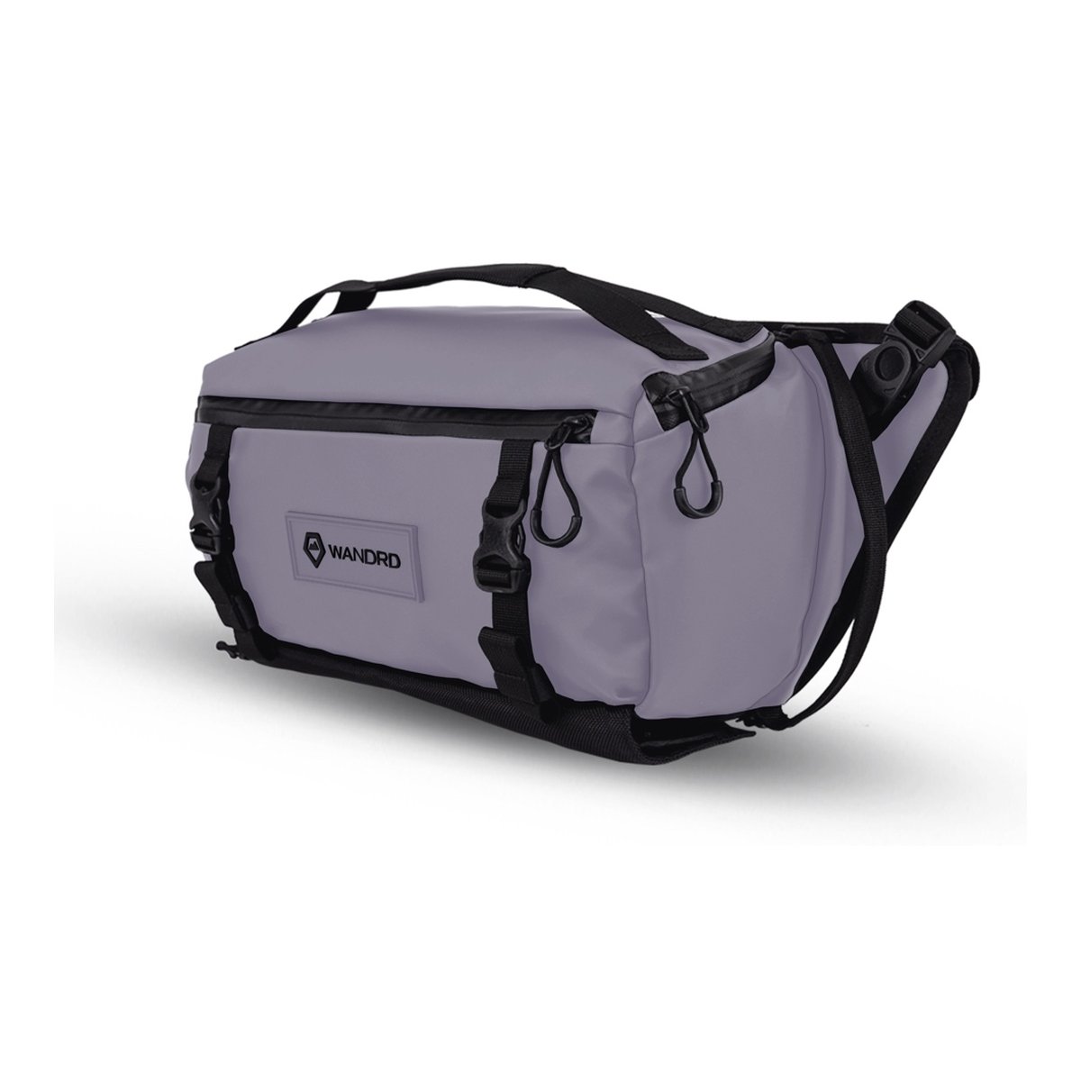 WANDRD ROGUE Sling 9L Uyuni Purple - Frontansicht der grauen WANDRD Bauchtasche WANDRD ROGUE Sling 9L Uyuni Purple - Frontansicht der grauen WANDRD Bauchtasche