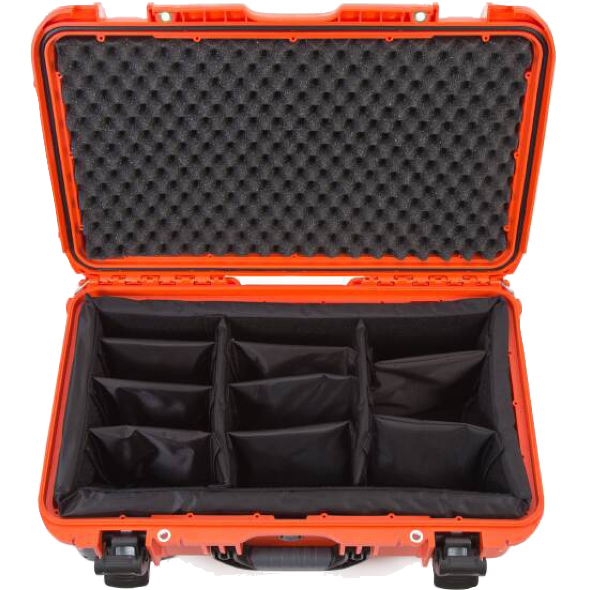 Nanuk Koffer 935 mit Trennwänden Orange