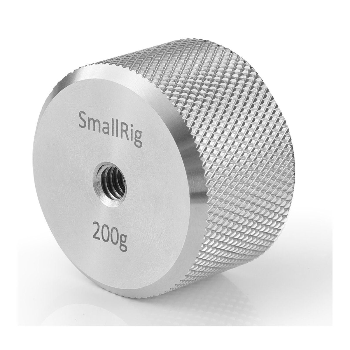 SmallRig 2285 Gegengewicht 200 g für Ronin S und Zhiyun Gimbal 2285 - Detailansicht SmallRig 200g Gegengewicht mit Gewindebohrung und gerändelter Oberfläche. SmallRig 2285 Gegengewicht 200 g für Ronin S und Zhiyun Gimbal 2285 - Detailansicht SmallRig 200g Gegengewicht mit Gewindebohrung und gerändelter Oberfläche.