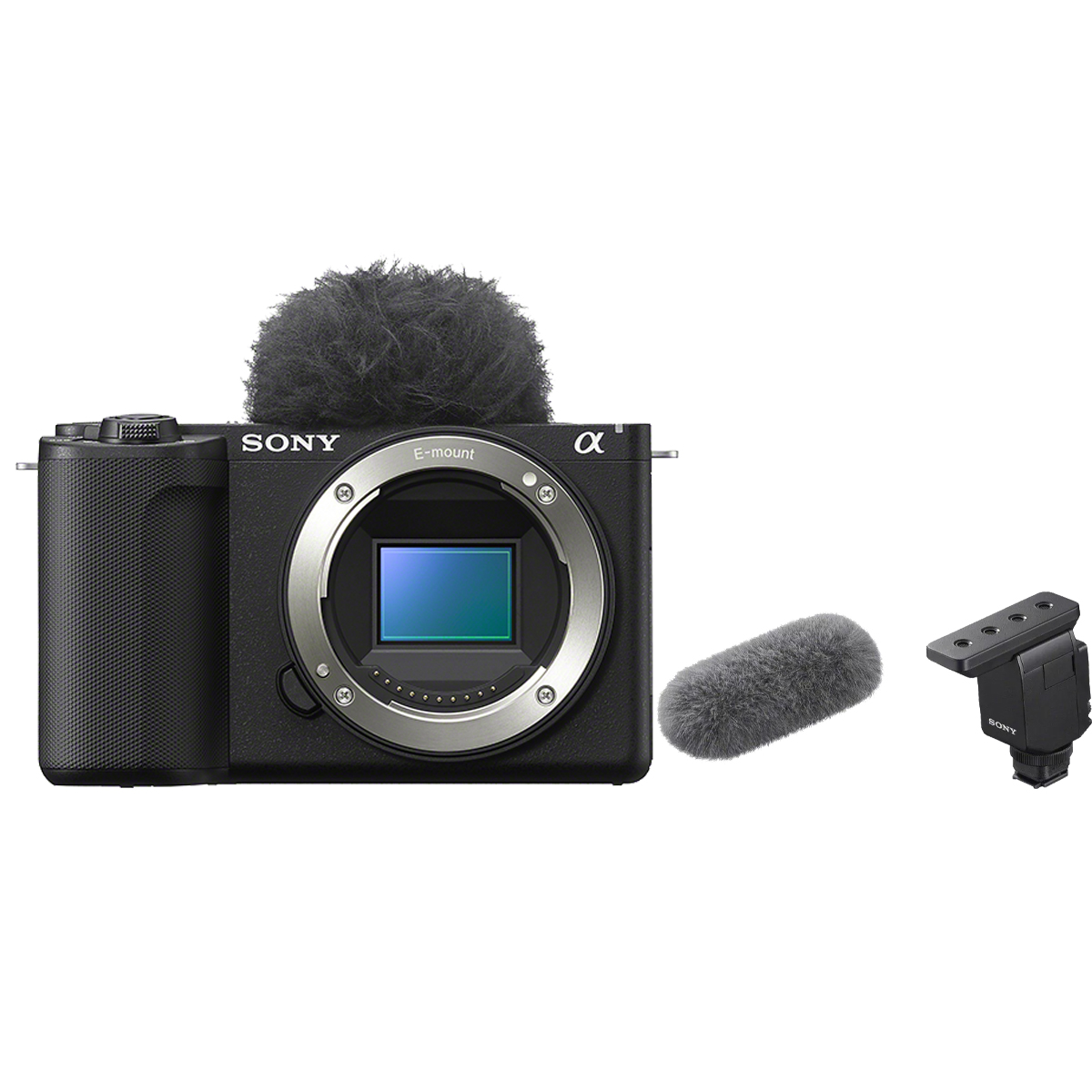Sony Alpha ZV-E10 II + Sony Shotgun Mikrofon ECM-B10