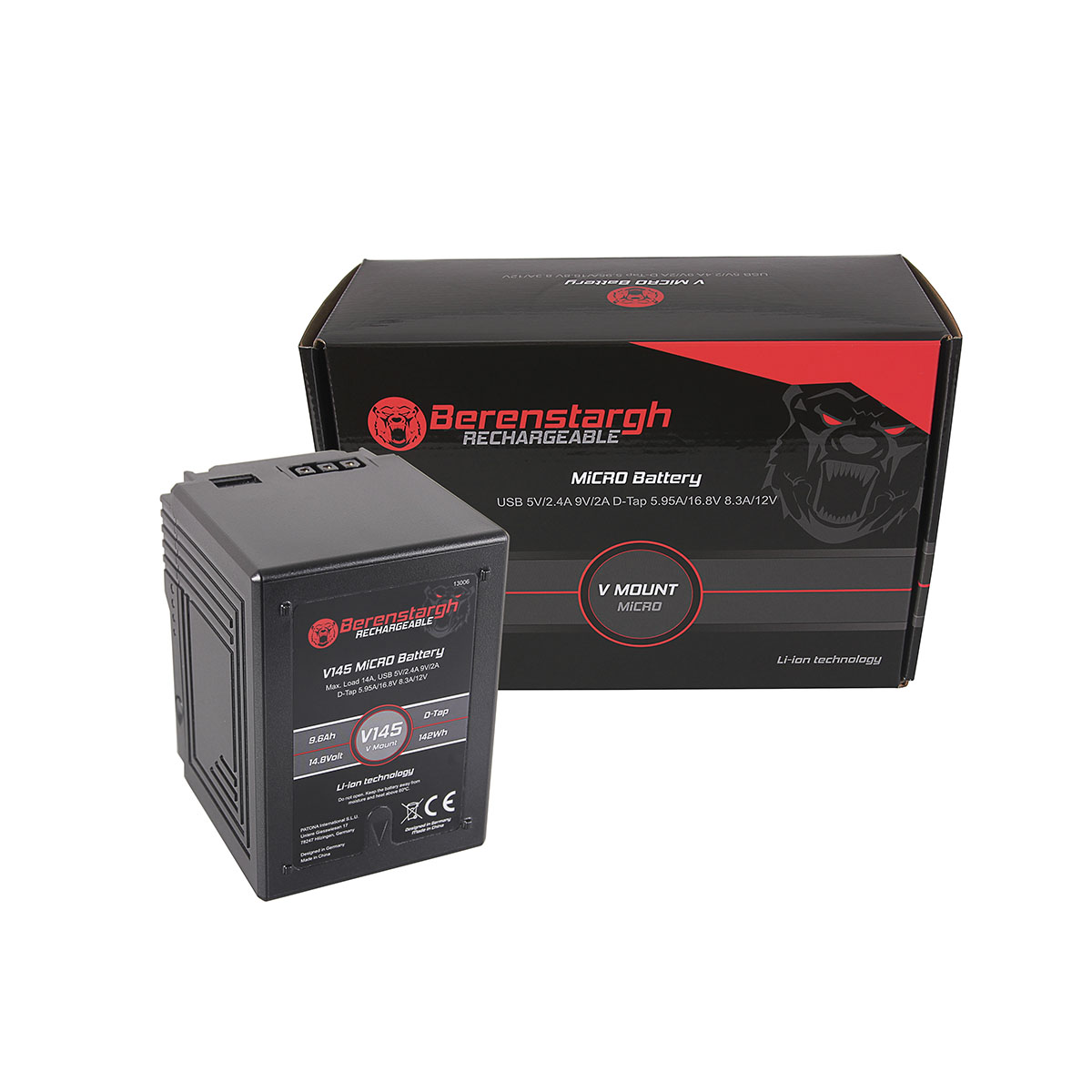 Berenstargh Akku Typ V145 V-Mount Berenstargh Akku Typ V145 V-Mount