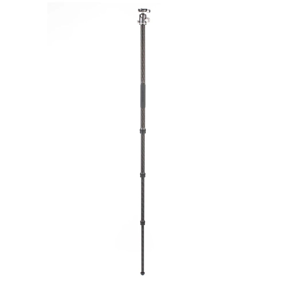 Benro Rhino Series Carbon Faser FRHN24C + VX25 Stativkit Gesamtansicht zum Einbeinstativ umgebaut