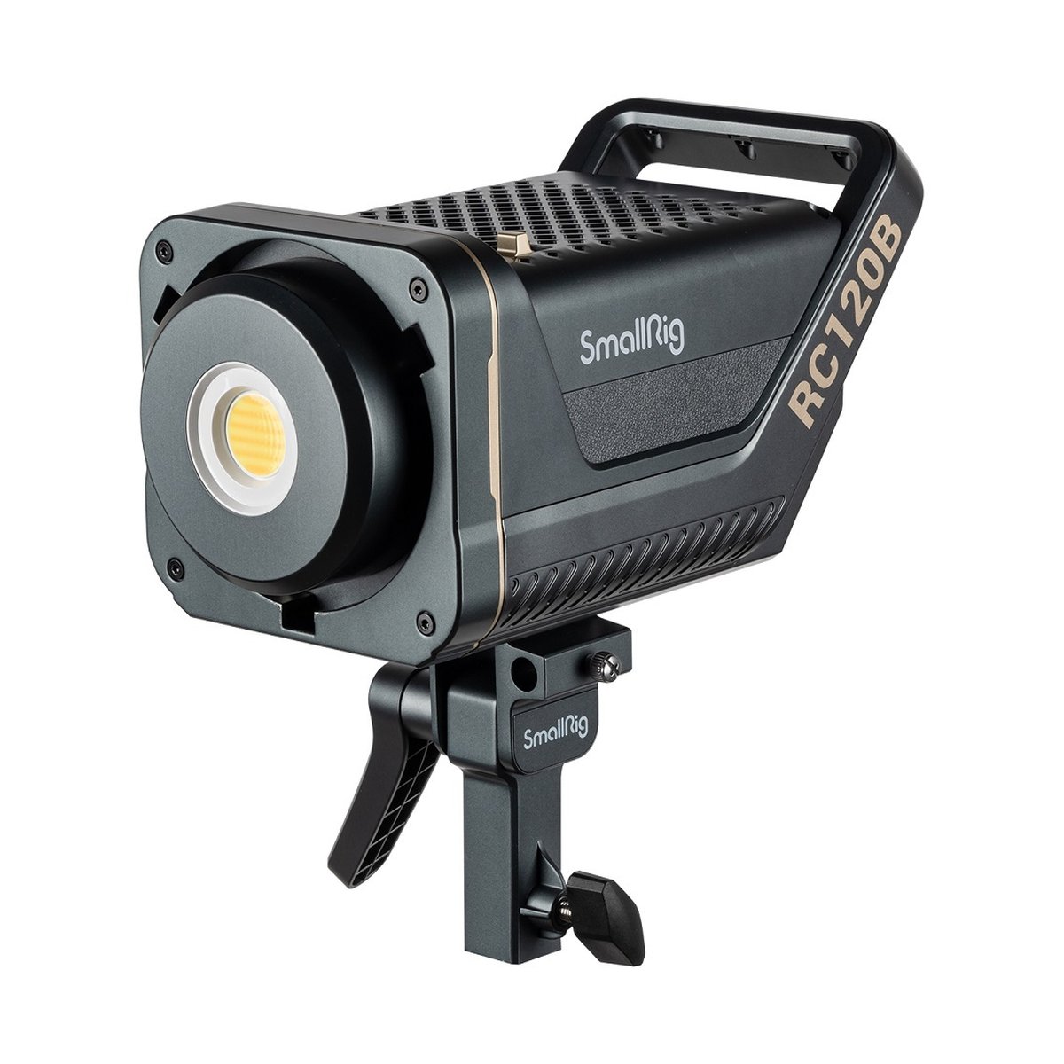 SmallRig 3615 RC 120B Bi-Color LED-Videoleuchte - Frontansicht der SmallRig RC120B LED Videoleuchte