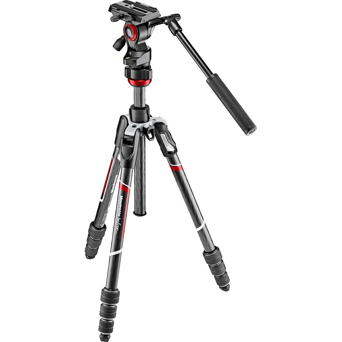 Manfrotto MVKBFRTC-LIVE Befree Live Carbon Kit Twist mit Fluid-Videokopf