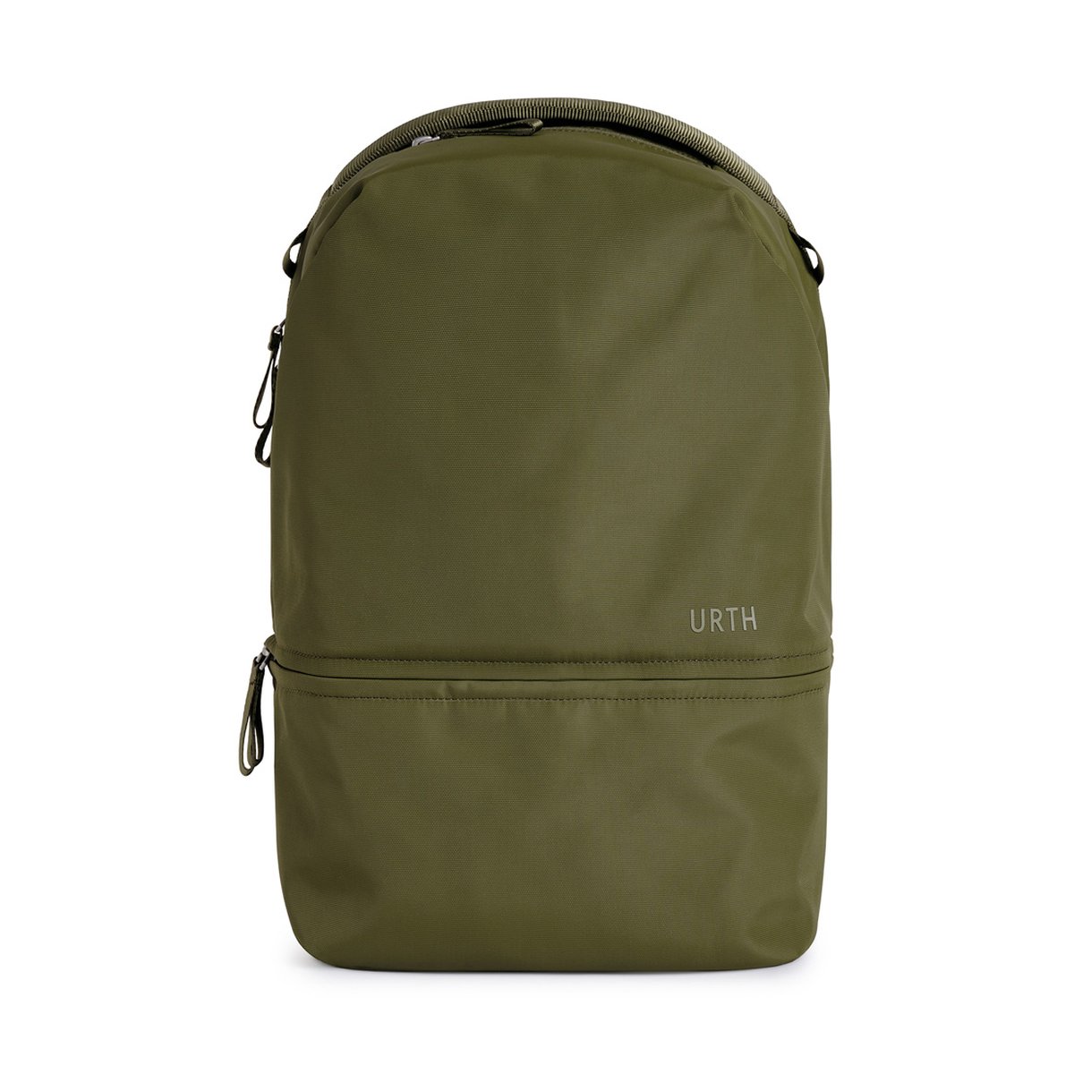 Urth Arkose 20L Rucksack (Grün) - Frontansicht grüner Urth Rucksack