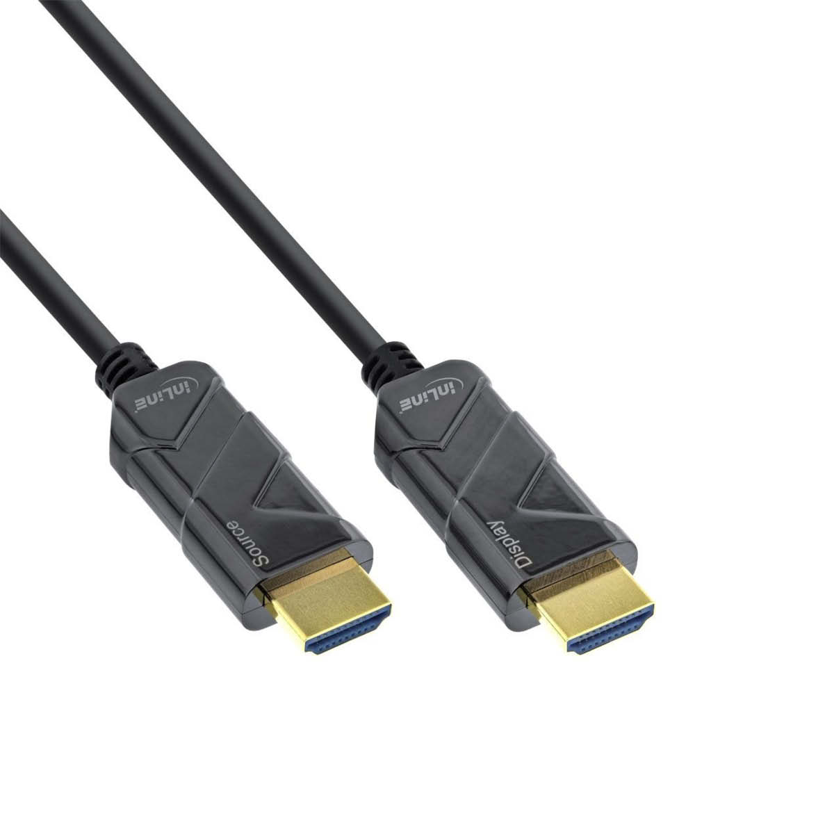 InLine HDMI/HDMI AOC Kabel 8K4K 10m Schwarz