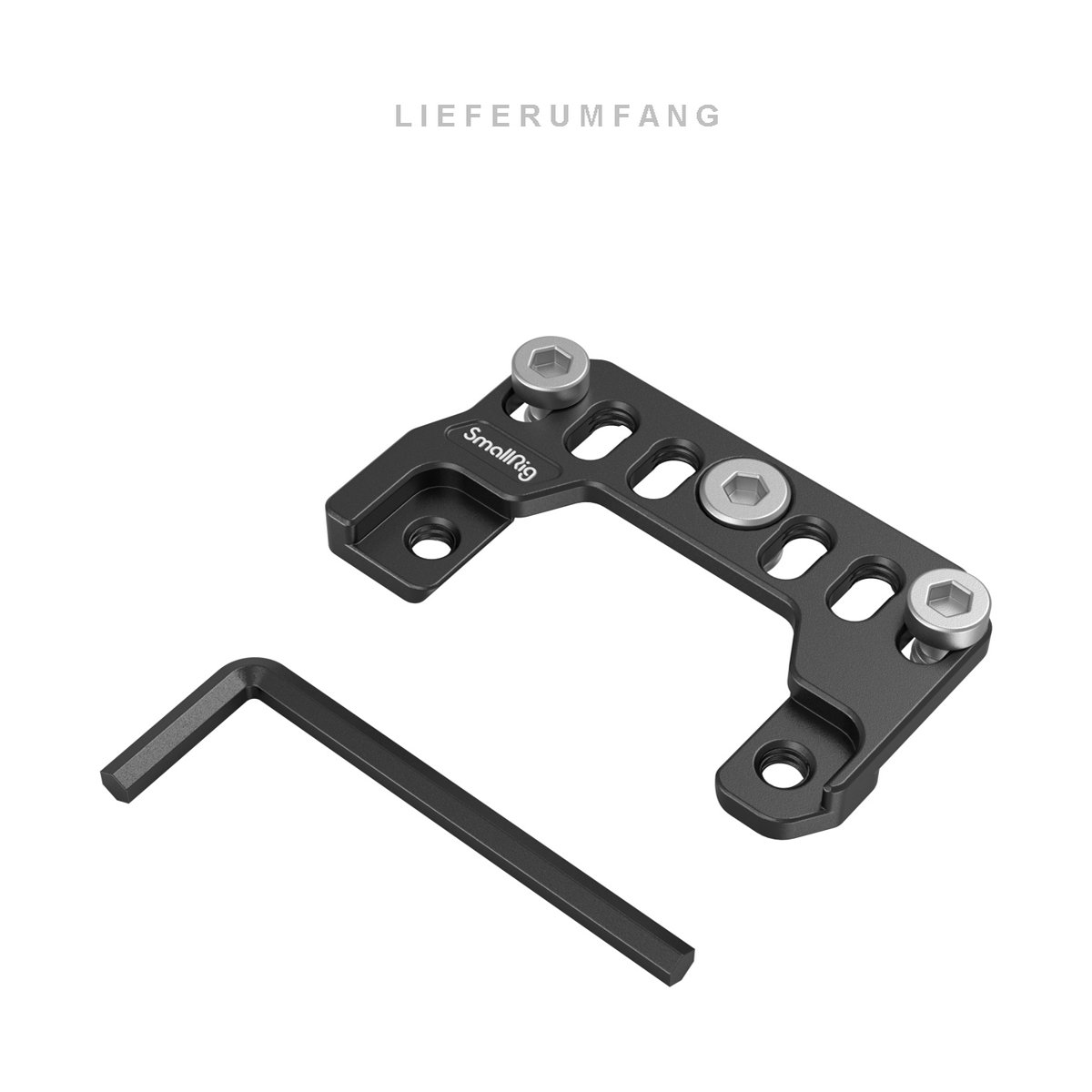 SmallRig 4019 Adapter Platte f. Sony FX3 / FX3 XLR Griff - Lieferumfang
