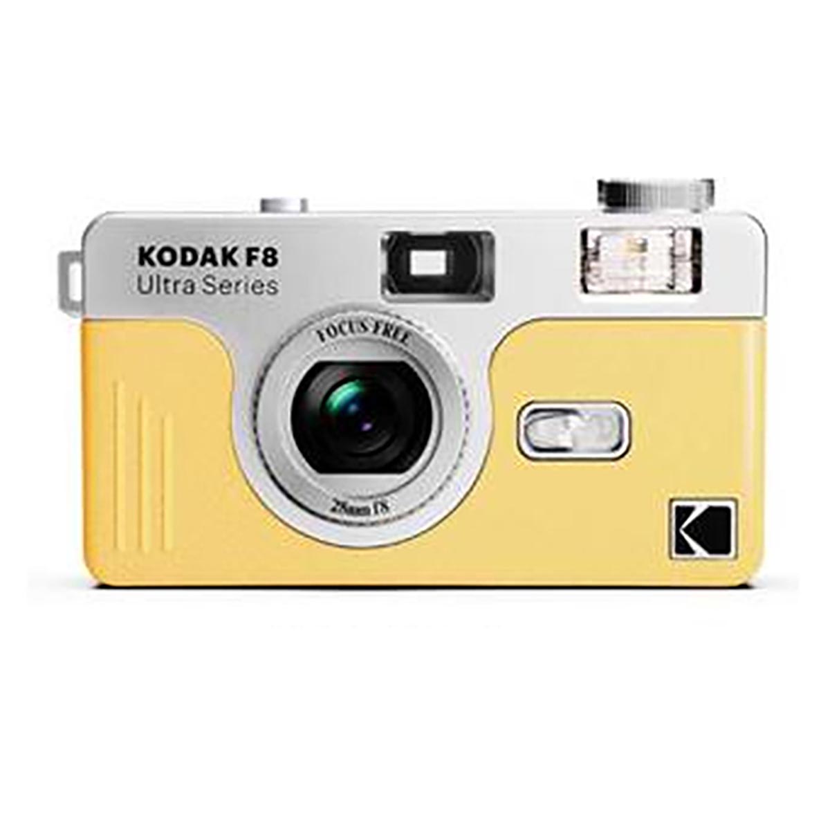 Kodak 35 mm Kamera F8 light yellow