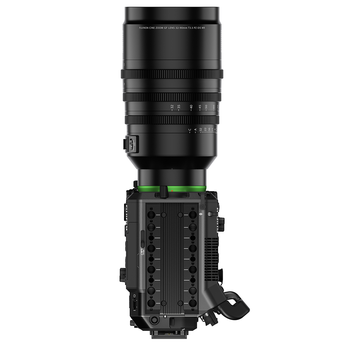 Fujifilm GFX Eterna 55 + Fujifilm 32-90 mm T3,5 PZ OIS WR Cine Power Zoom Objektiv