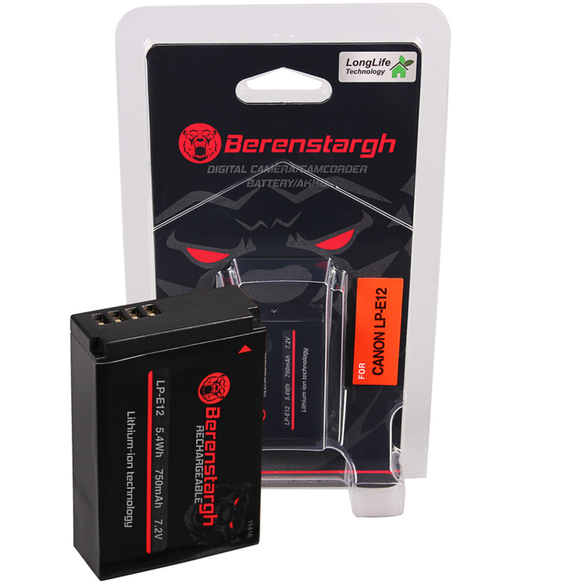 Berenstargh Akku Typ Canon LP-E12 Berenstargh Akku Typ Canon LP-E12