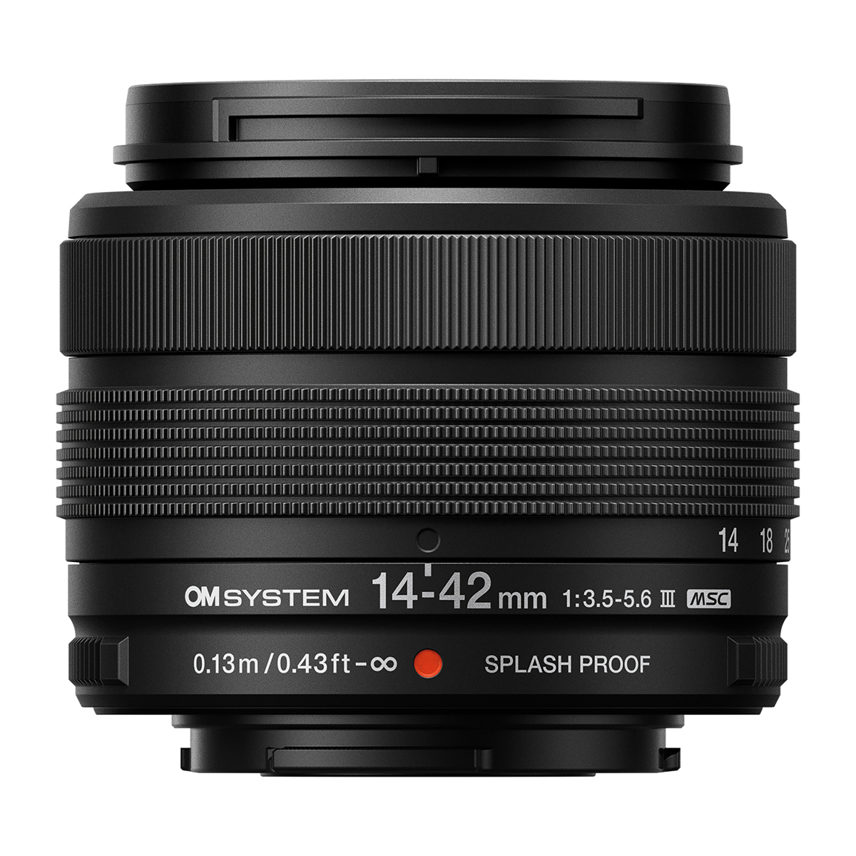 OM-System Pen Gehäuse mit 14-42 mm 1:3,5-5,6 Objektiv Silber 