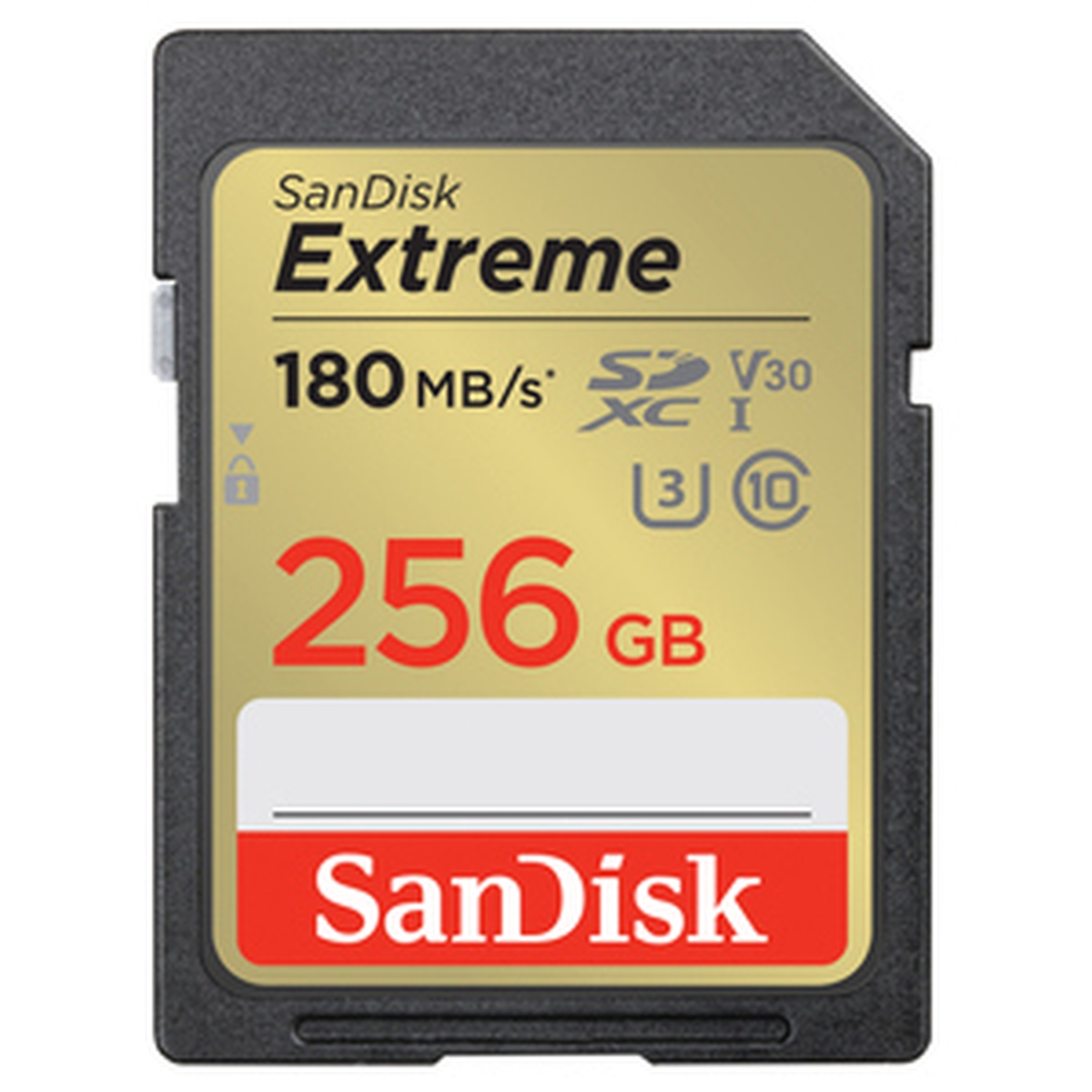 SanDisk 256 GB SDXC Extreme 180 MB/s 