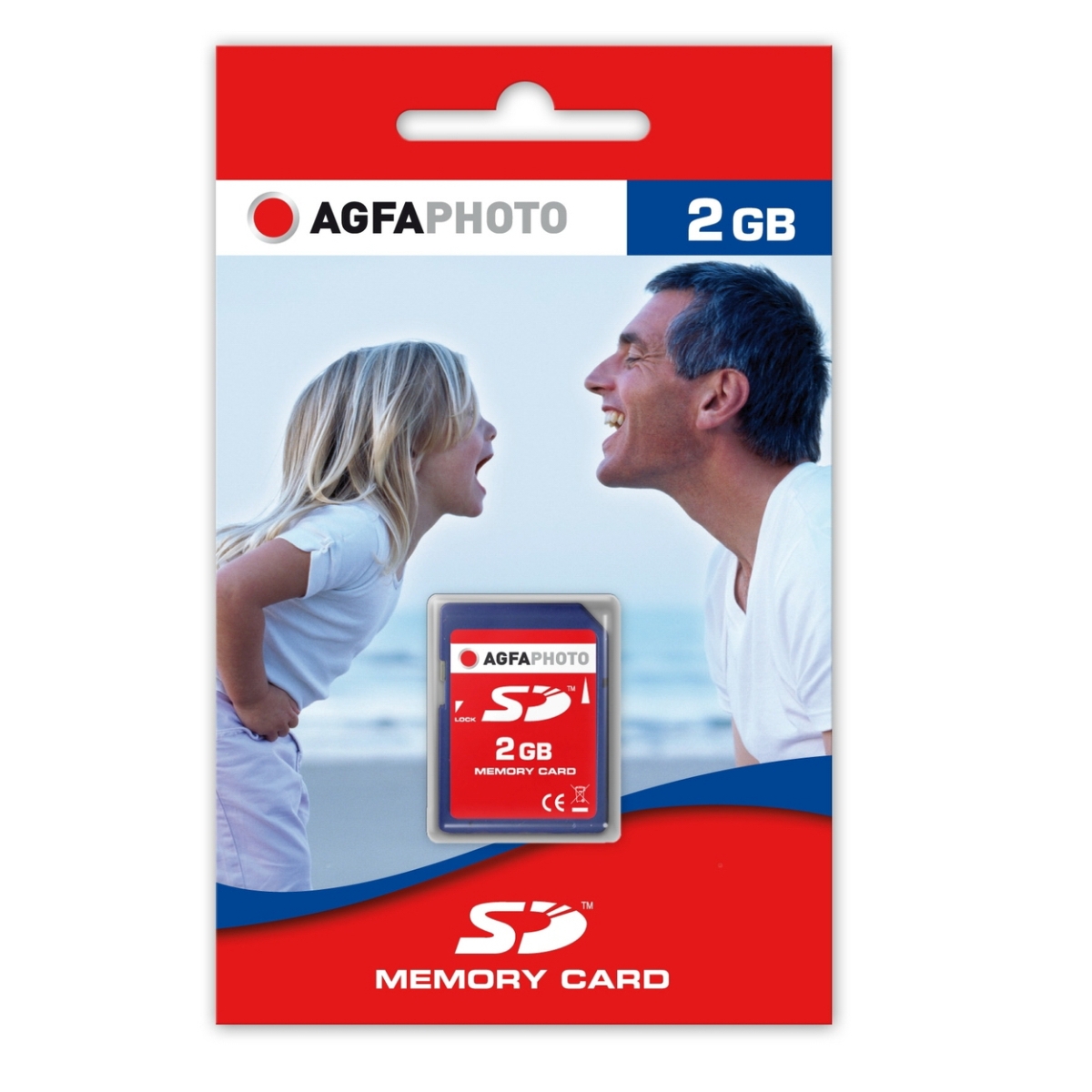 AgfaPhoto 2 GB SD Karte Standard