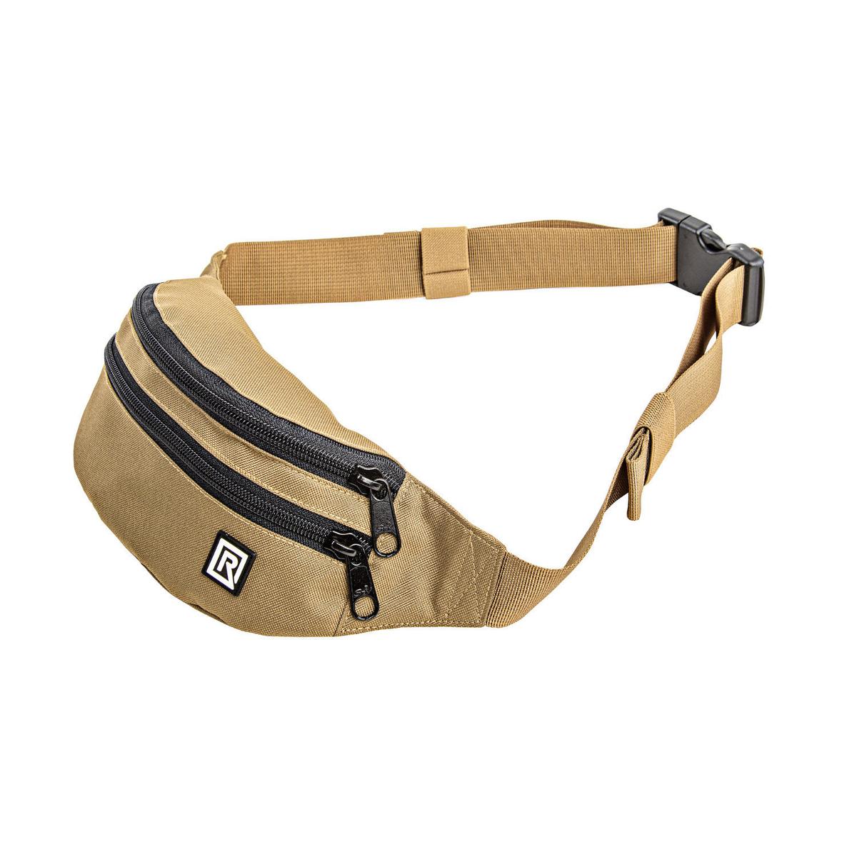 blackrapid_waist_pack_mit_2_reissverschlusstaschen_und_verstellbarem_guertel_-_kojote_050253970057