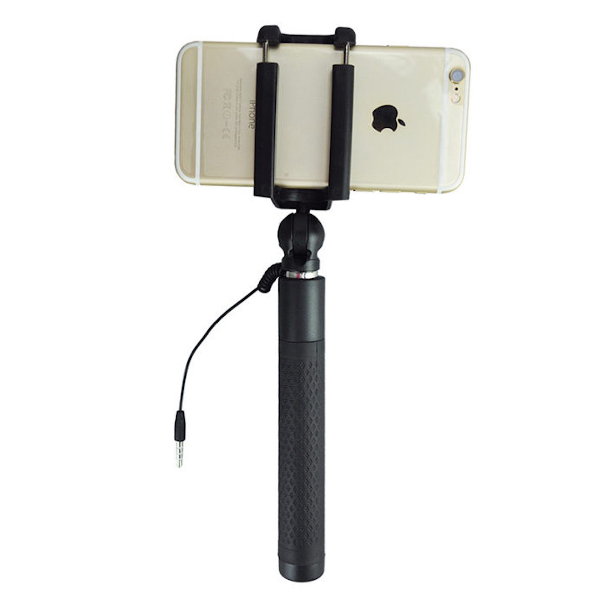 Caruba Plug & Play Selfie Stick Schwarz