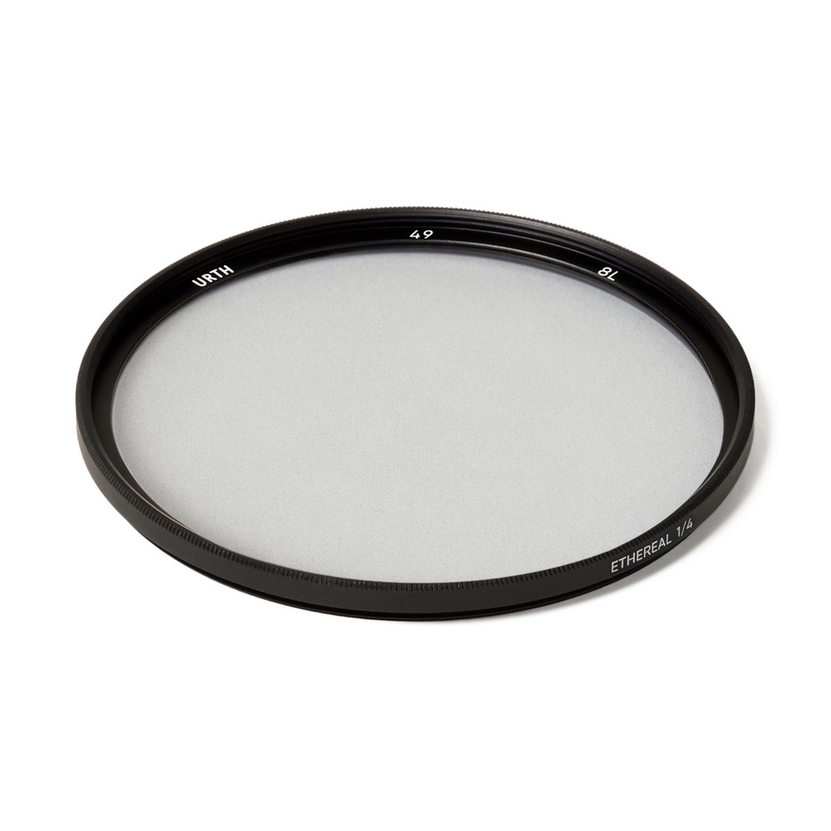 Urth 49mm Ethereal ¼ Black Mist Objektivfilter (Plus+) - Draufsicht Urth Ethereal 1/4 Diffusionsfilter