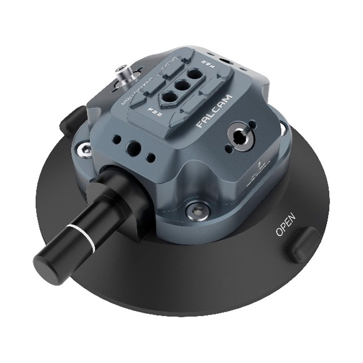 Falcam Quick Release Sucker 4.5 Inch 2567 - Produktansicht der Falcam F22 Saugfuß-Halterung