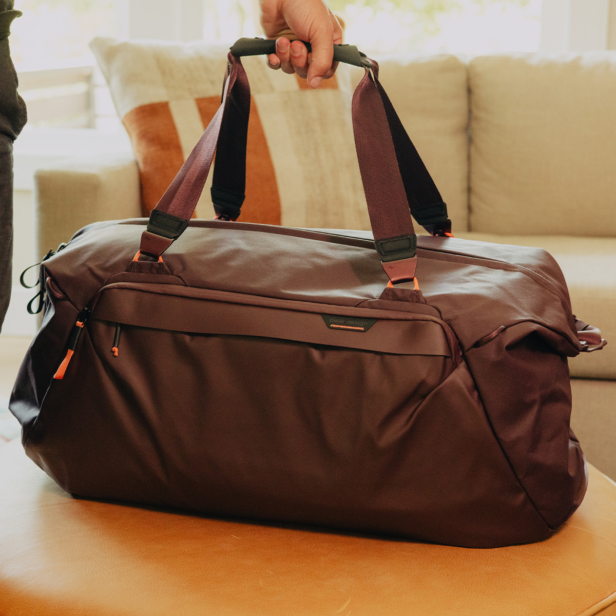 Peak Design Travel Duffel 65L Reisetasche Eclipse (Rot)