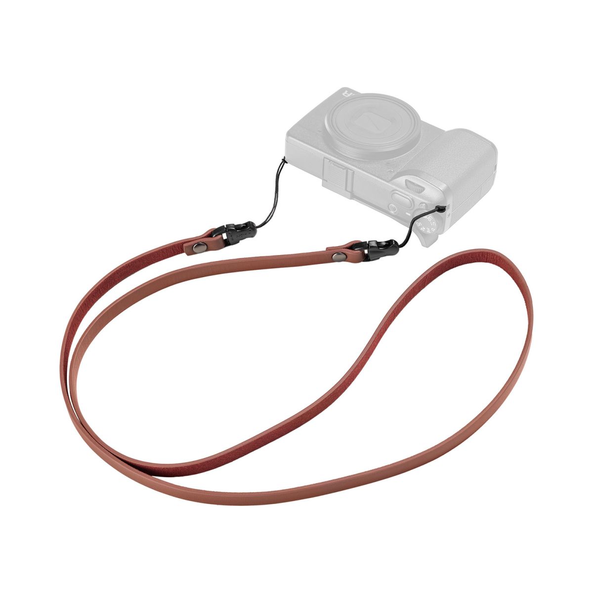 SmallRig 5687 Schnellwechsel-Schultergurt für Ricoh GR Serie Rot