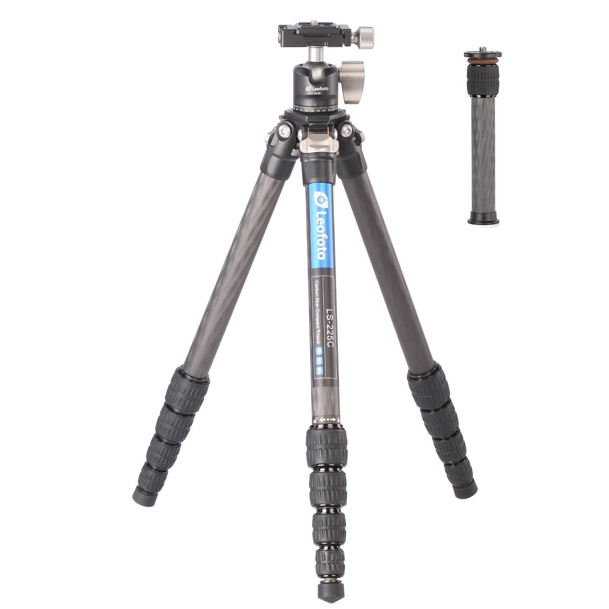 Leofoto Carbon-Dreibeinstativ LS-225C Ranger + Ballhead LH-25