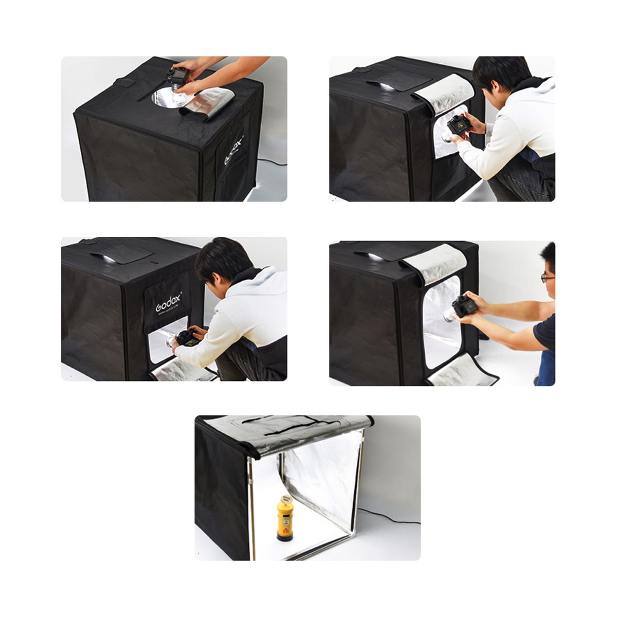 Godox Portable Double Light LED Ministudio L40x40x40cm