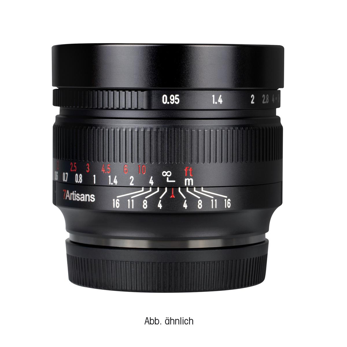 7Artisans 50mm f/0,95 für Sony E (APS-C)